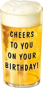 Cheers on your Birthday - Vintage Card