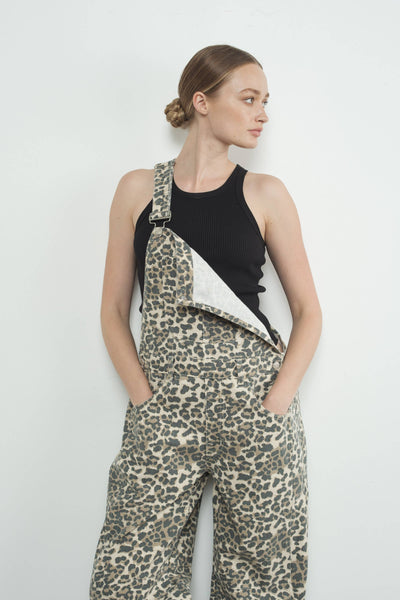 MAP2994 SLOUCHY RELAX FIT DENIM OVERALL