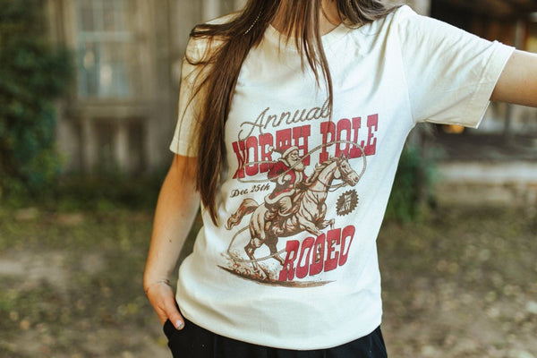 Annual North Pole Rodeo Graphic Tee