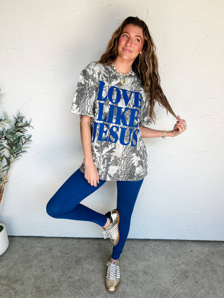 Love Like Jesus - Grey Camo