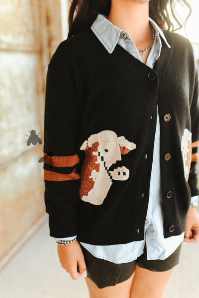 CATTLE CARDI *BLACK HEREFORD