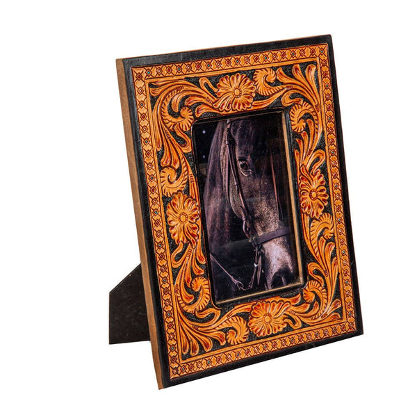 Hand-Tooled Photo Frame