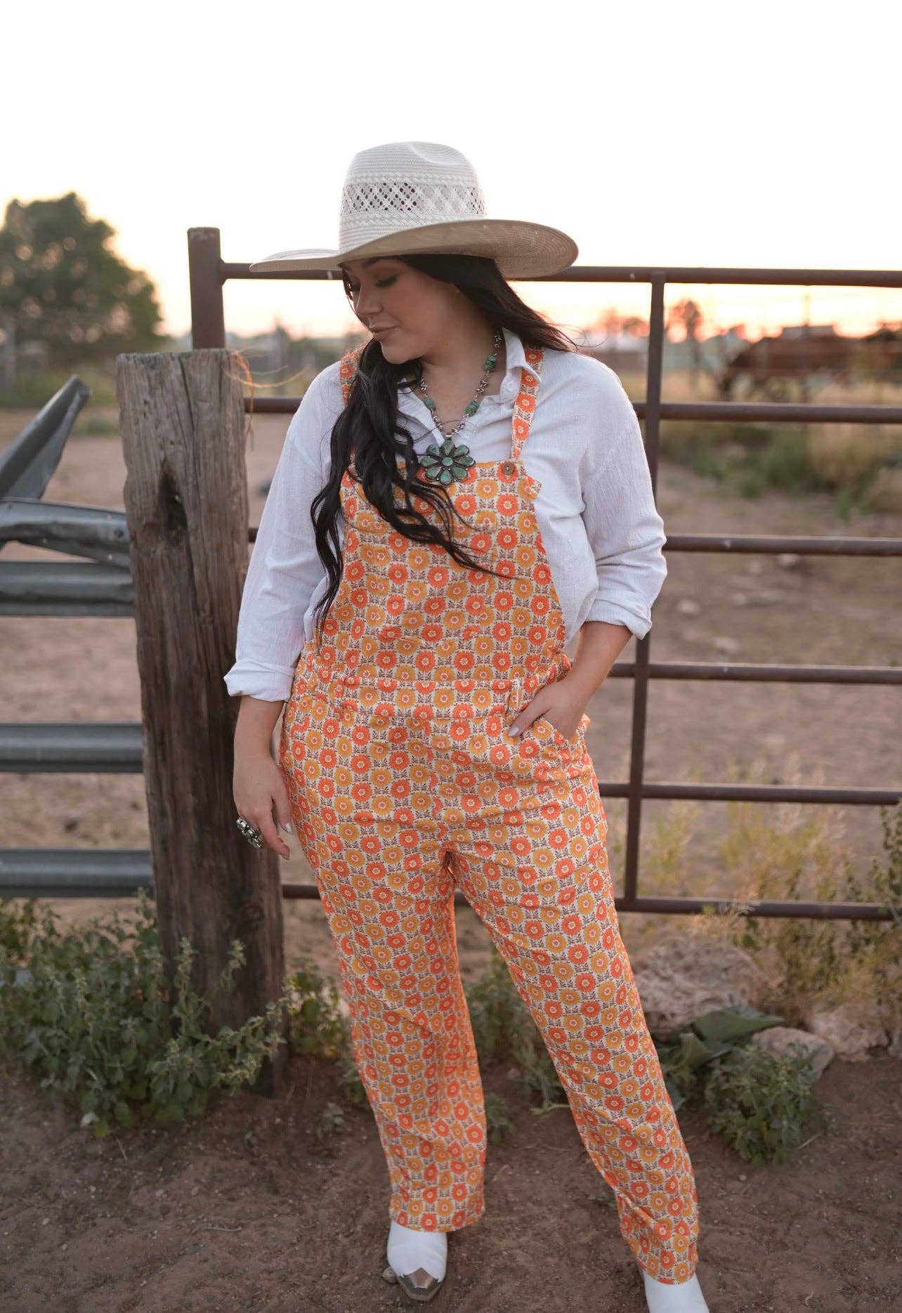 Orange Sunshine Overalls – Twisted Horn