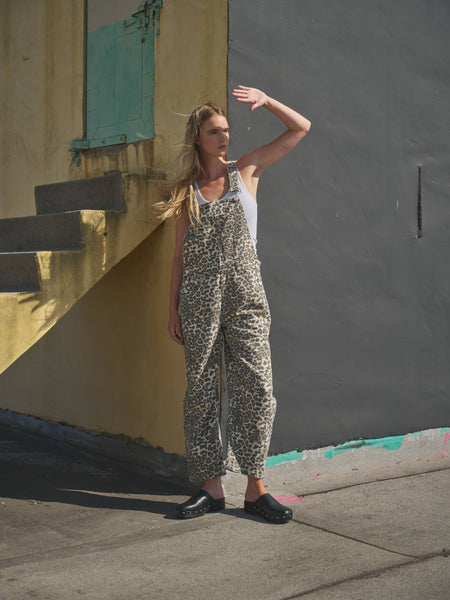 MAP2994 SLOUCHY RELAX FIT DENIM OVERALL