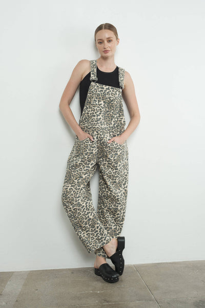 MAP2994 SLOUCHY RELAX FIT DENIM OVERALL