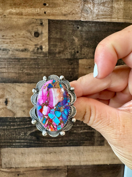 Dhalia Oval Ring - Adjustable