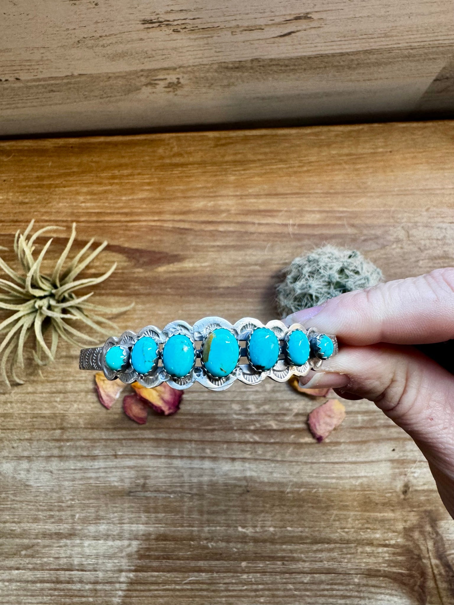 Kingman Turquoise Cuff Bracelet