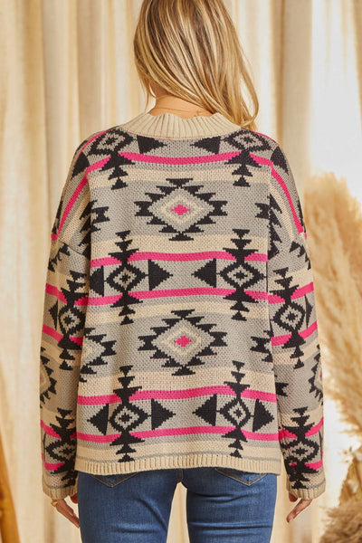 Aztec Barbie Sweater