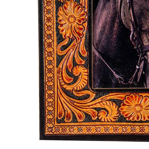 Hand-Tooled Photo Frame