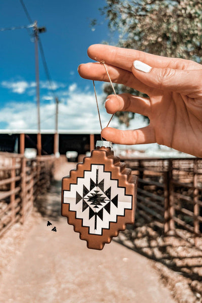 TINSEL TAOS ORNAMENT