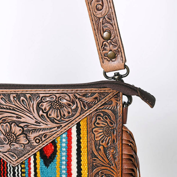 Saddle Blanket Tooled Bag