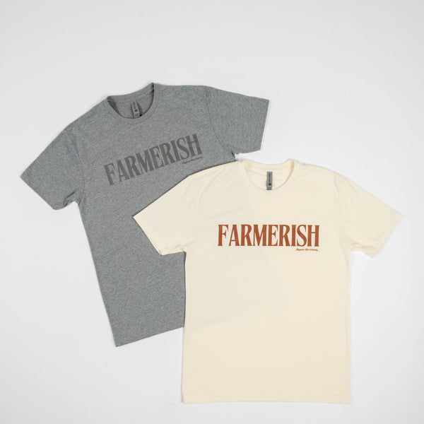 Western 'Farmerish' Women's Cream Graphic Tee