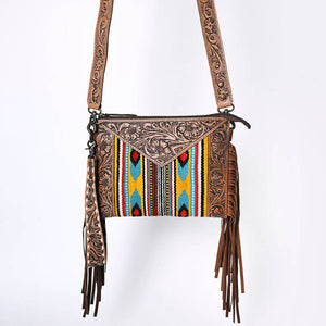 Saddle Blanket Tooled Bag