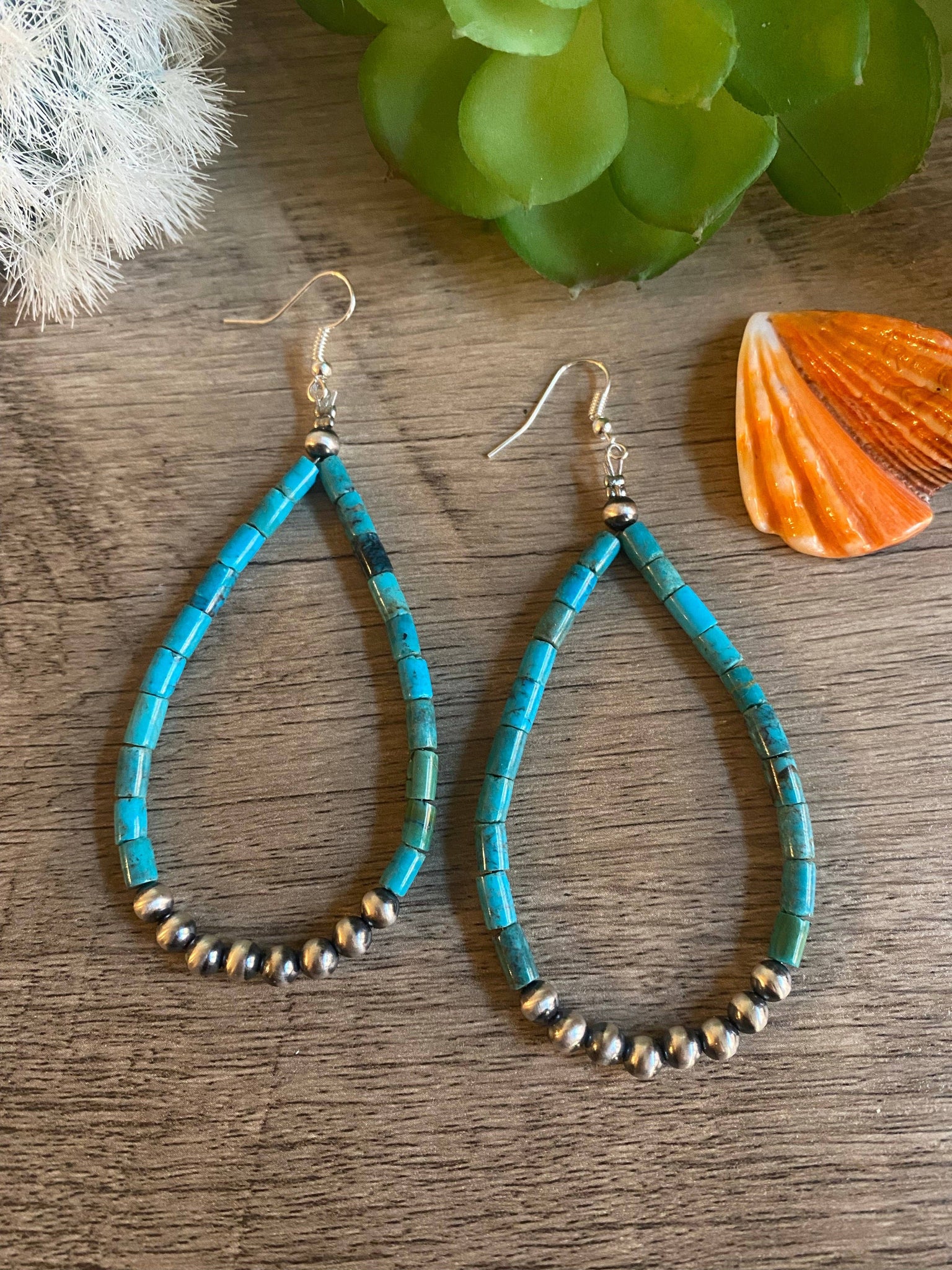 Turquoise Teardrop Earrings